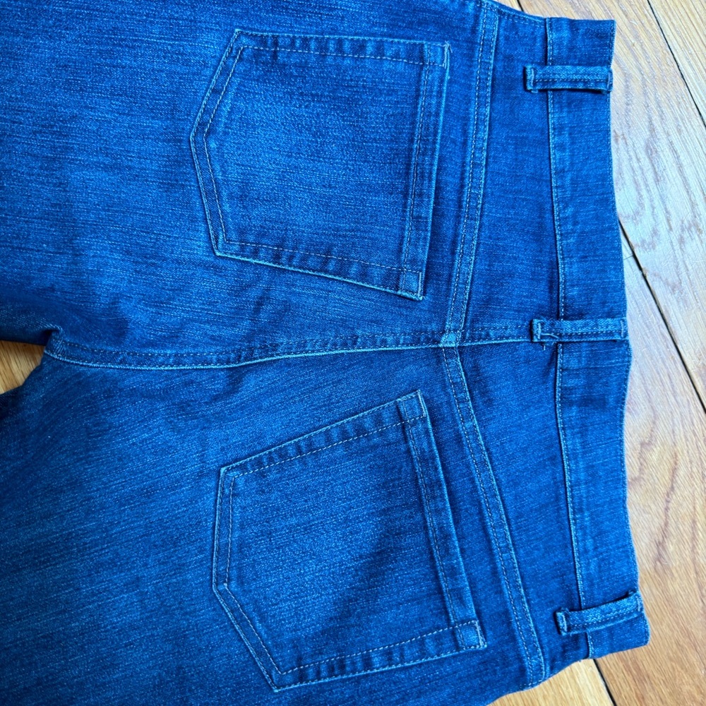 GLORIA Vanderbilt Amanda Blue Size 8 Petite EUC - Picture 5 of 6